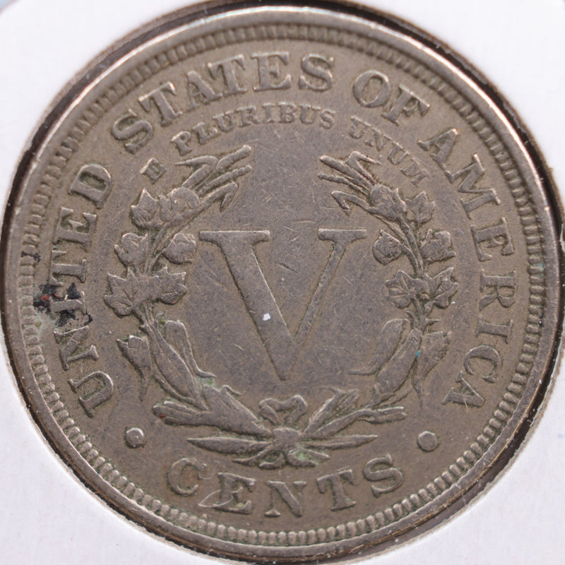 1902 Liberty Nickel, Very Fine Circulated Coin, Store