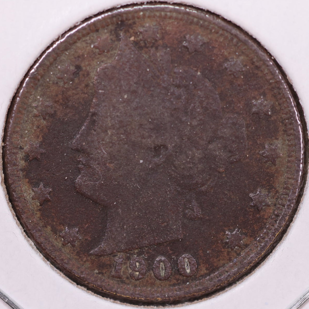 1900 Liberty Nickel, Good Circulated Coin, Store #NL994