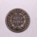 1844-O Seated Liberty Half Dime., VF., Coin., Store Sale