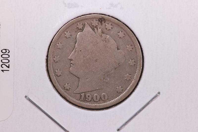 1900 Liberty Nickel, Affordable Circulated Coin. Store
