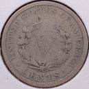 1901 Liberty Nickel, Good Circulated Coin. Store