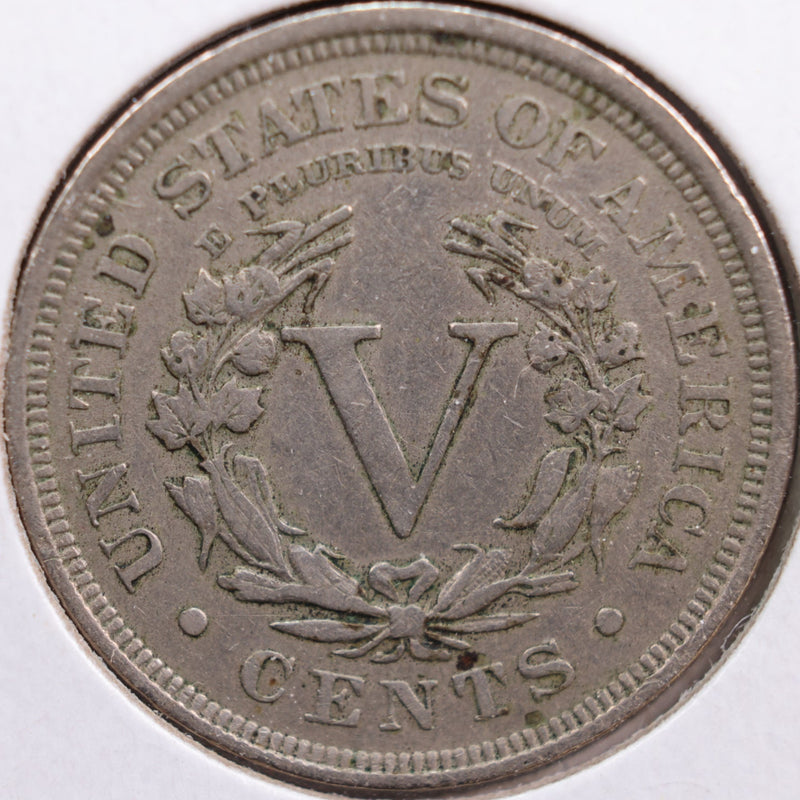 1903 Liberty Nickel, Very Fine+ Circulated Coin, Store