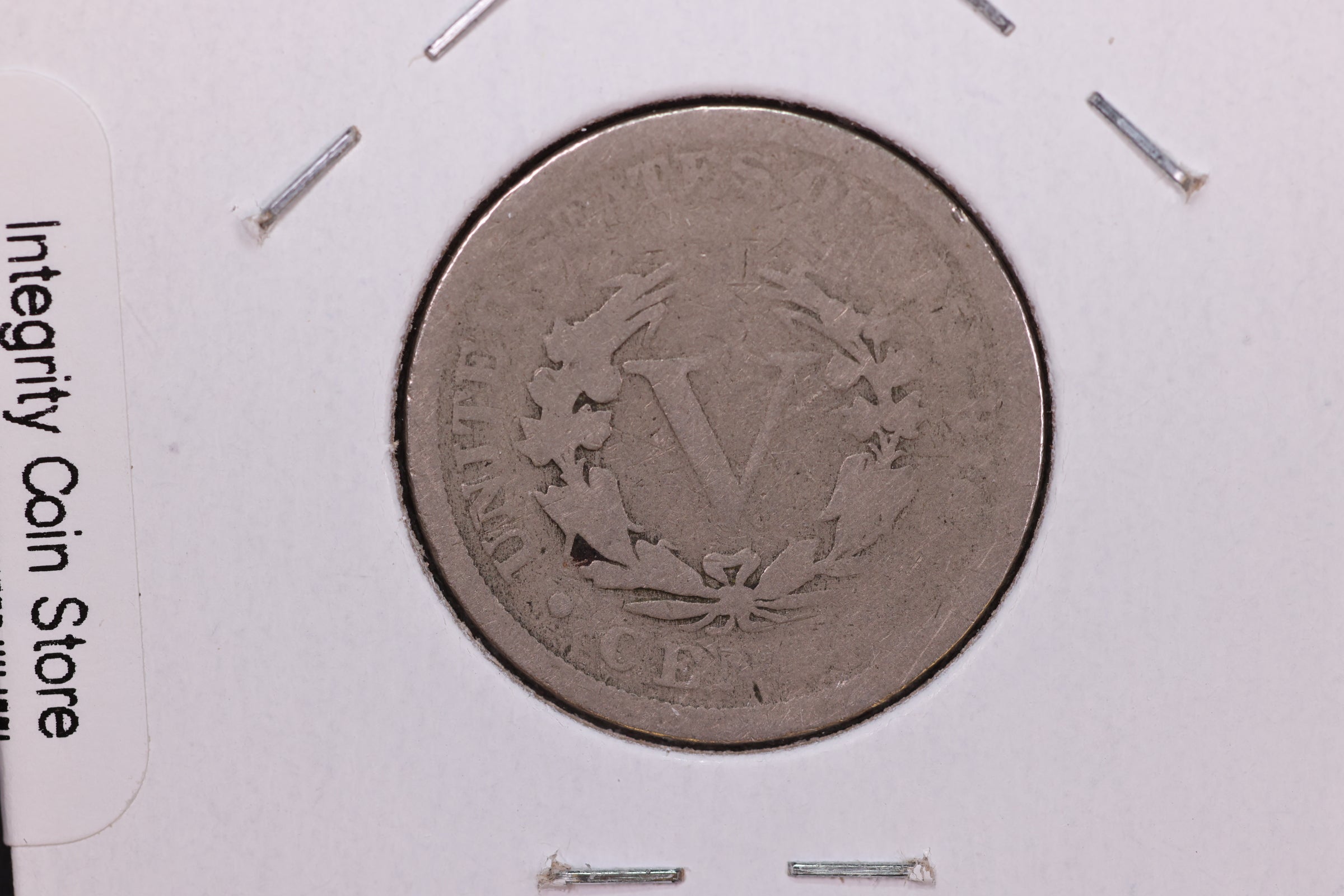 1901 Liberty Nickel, Affordable Circulated Coin. Store #12013