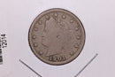 1901 Liberty Nickel, Affordable Circulated Coin. Store
