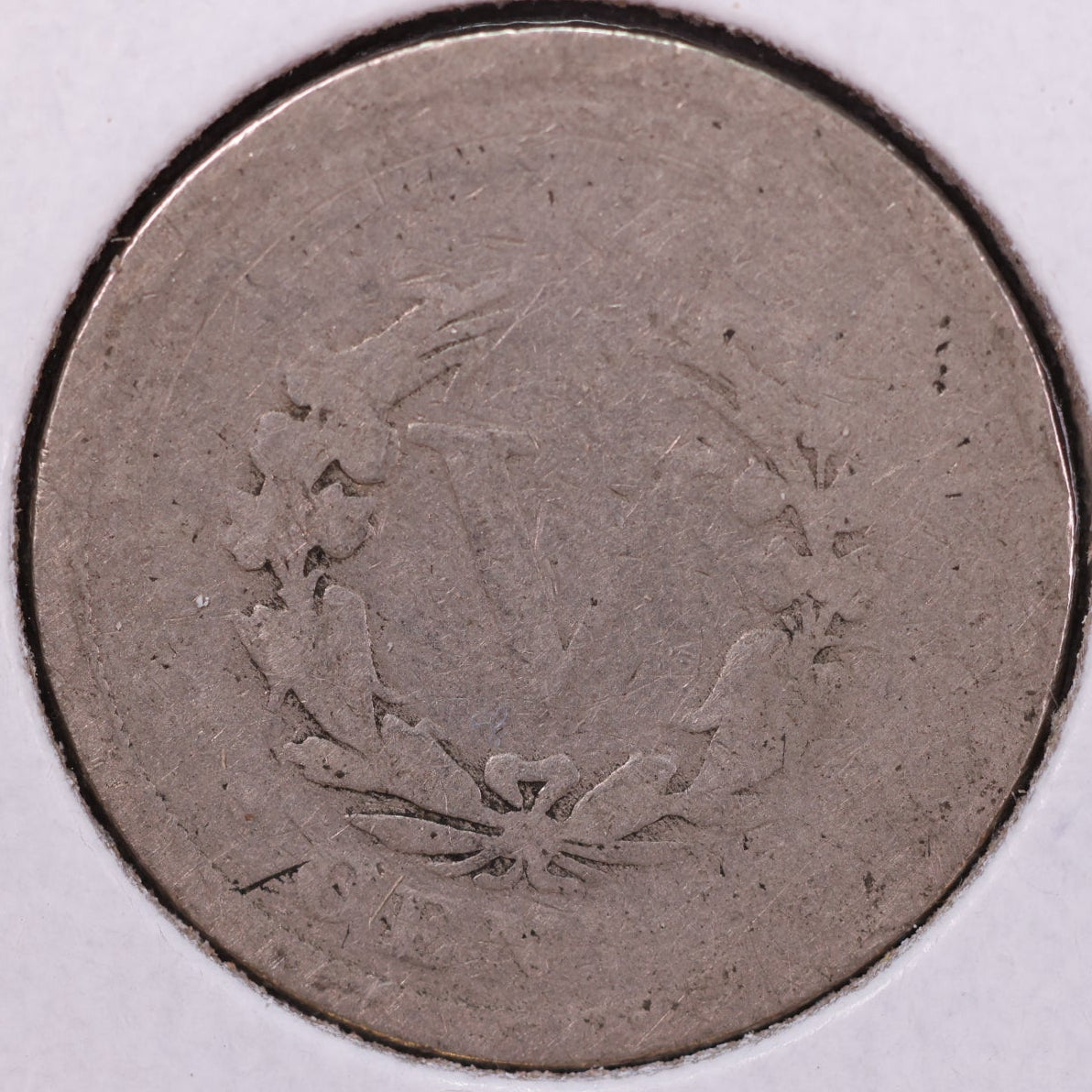 1902 Liberty Nickel, Good Circulated Coin. Store #12016