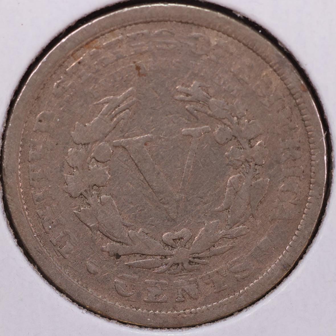 1902 Liberty Nickel, Good+ Circulated Coin. Store #12019