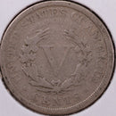 1902 Liberty Nickel, Very Good Circulated Coin. Store