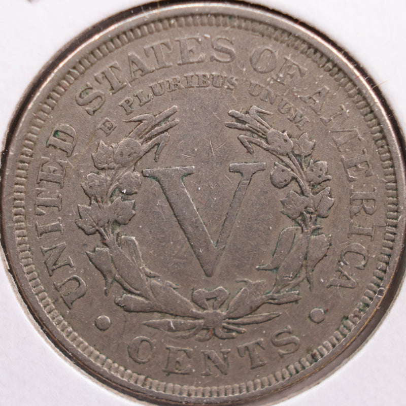 1905 Liberty Nickel, Fine Circulated Coin, Store