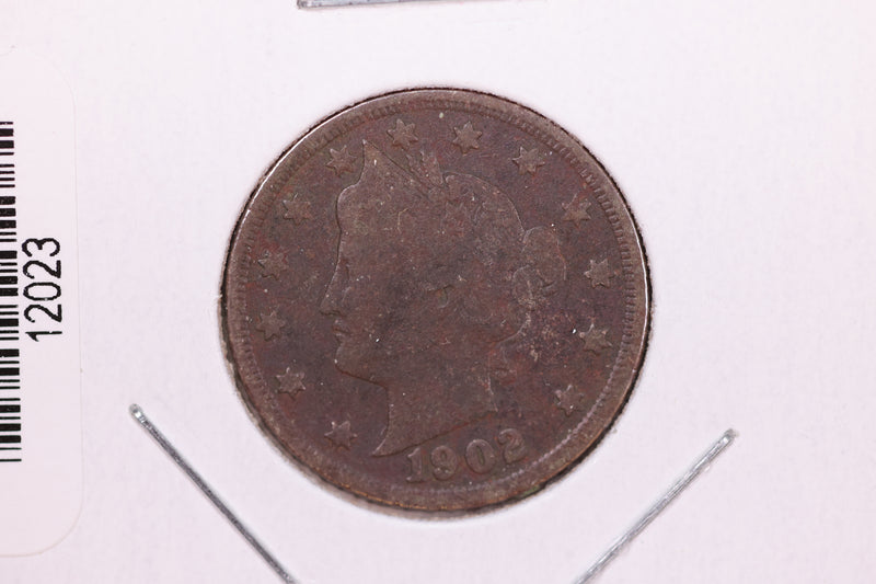 1902 Liberty Nickel, Affordable Circulated Coin. Store