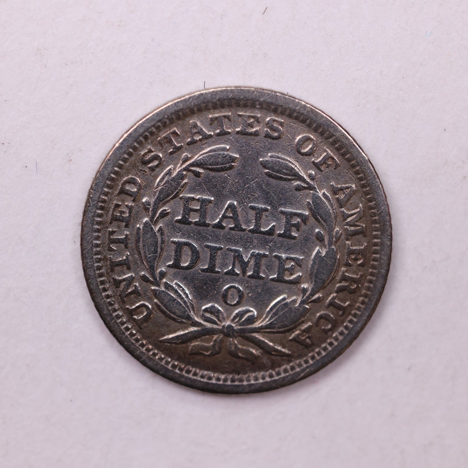 1851-O Seated Liberty Half Dime., XF Details Coin., Store Sale #18895