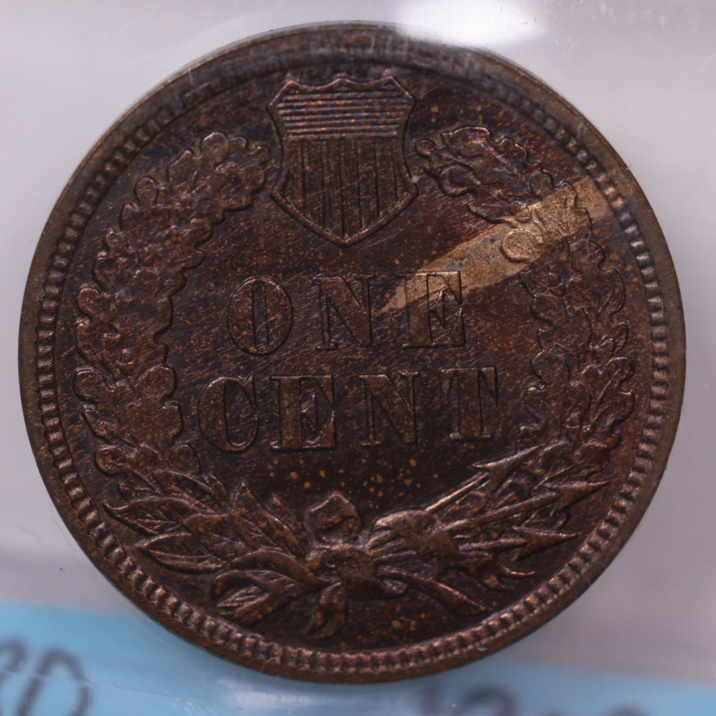 1909 Indian Head Cents, Choice Eye, Mint Uncirculated Coin, Store #CT1540