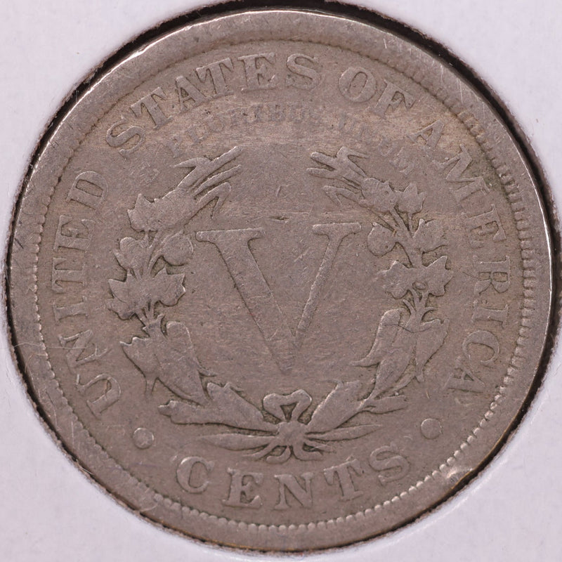 1902 Liberty Nickel, Very Good Circulated Coin. Store