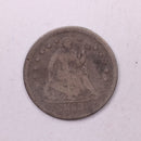 1853-O Seated Liberty Half Dime., Fine Coin., Store Sale