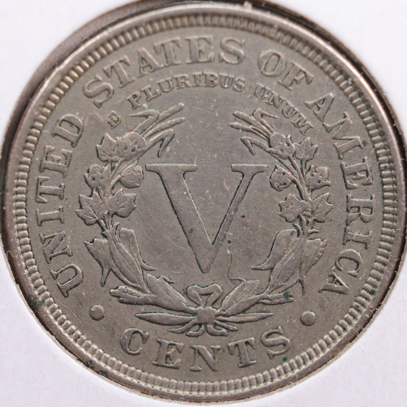 1906 Liberty Nickel, About Uncirculated Coin, Store