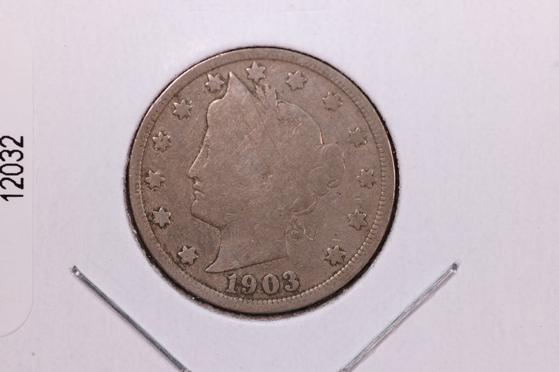 1903 Liberty Nickel, Affordable Circulated Coin. Store