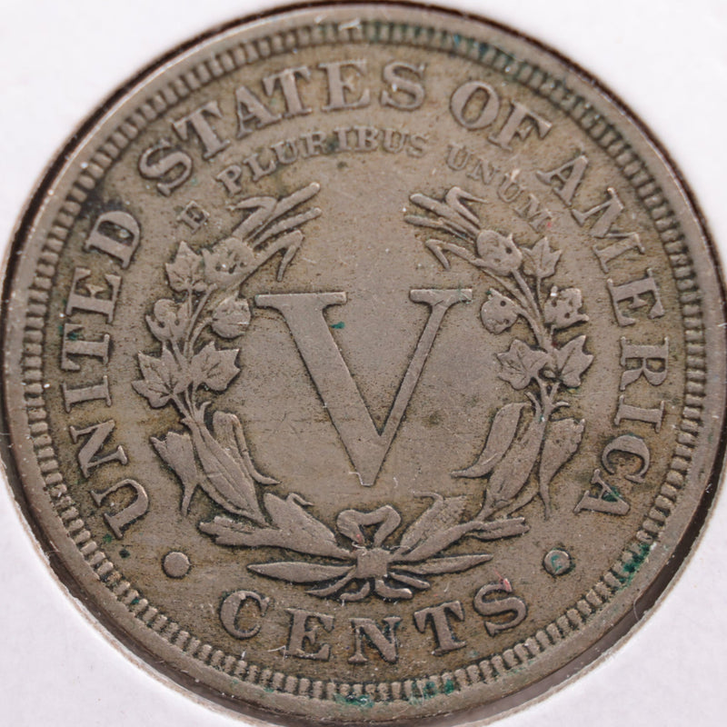1906 Liberty Nickel, Very Fine Circulated Coin, Store