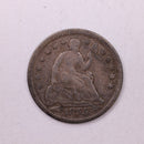 1855 Seated Liberty Half Dime., X.F. Coin., Store Sale