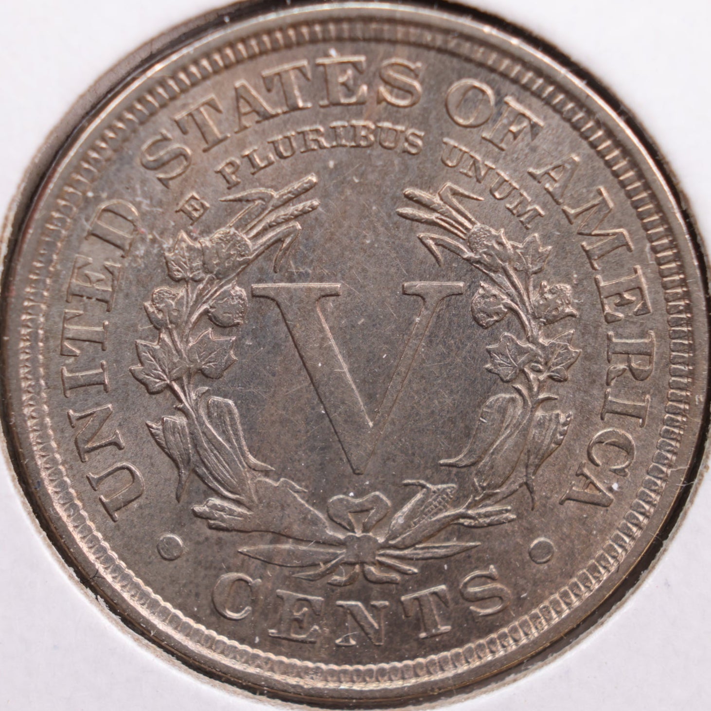 1907 Liberty Nickel, Mint State Uncirculated Coin, Store #NL143