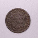 1855 Seated Liberty Half Dime., X.F. Coin., Store Sale
