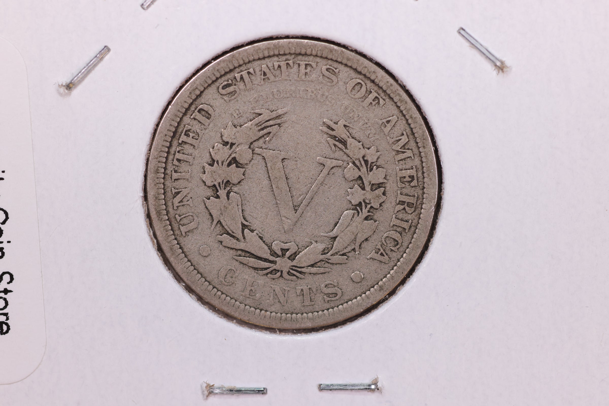 1904 Liberty Nickel, Affordable Circulated Coin. Store #12035