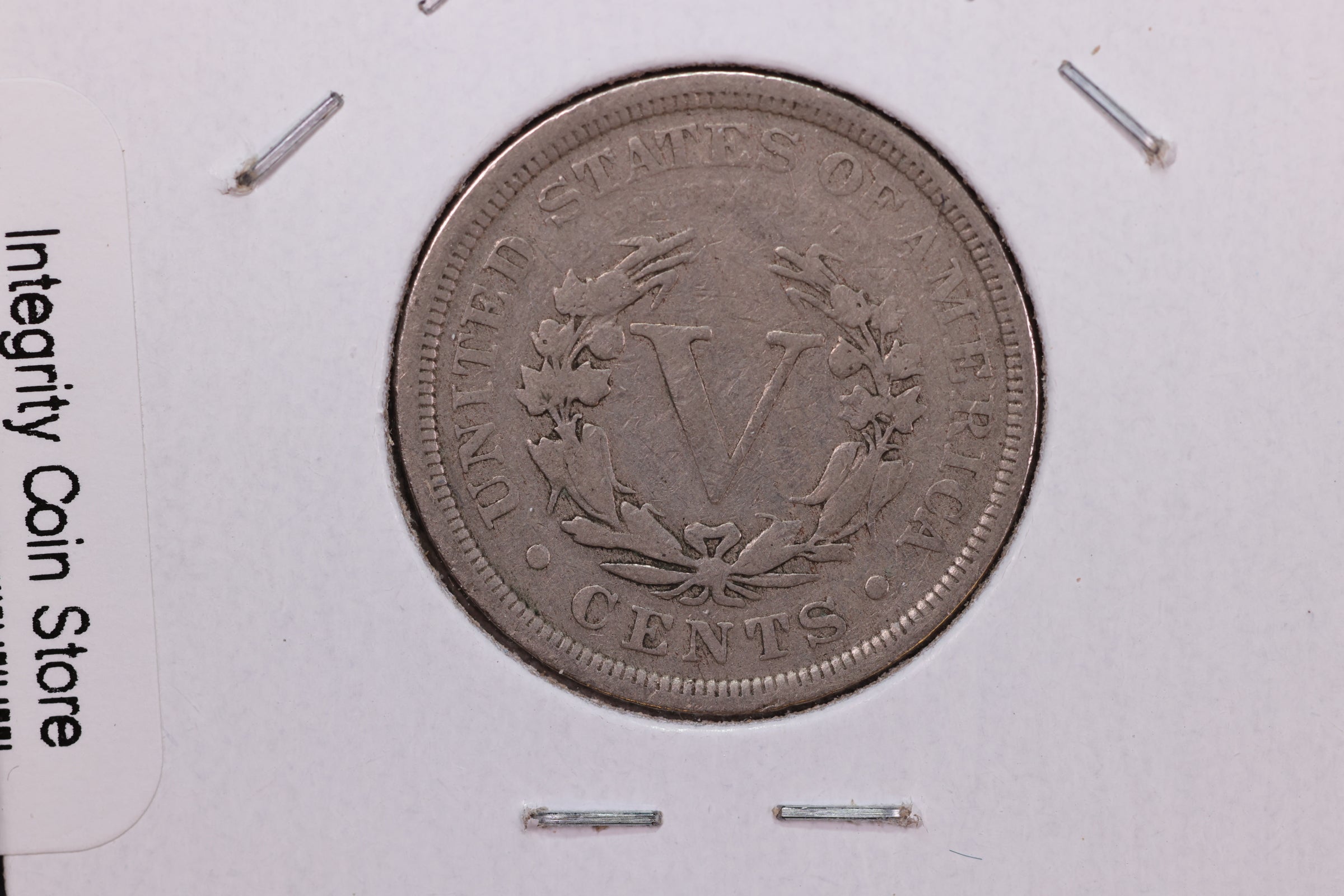 1904 Liberty Nickel, Affordable Circulated Coin. Store #12038