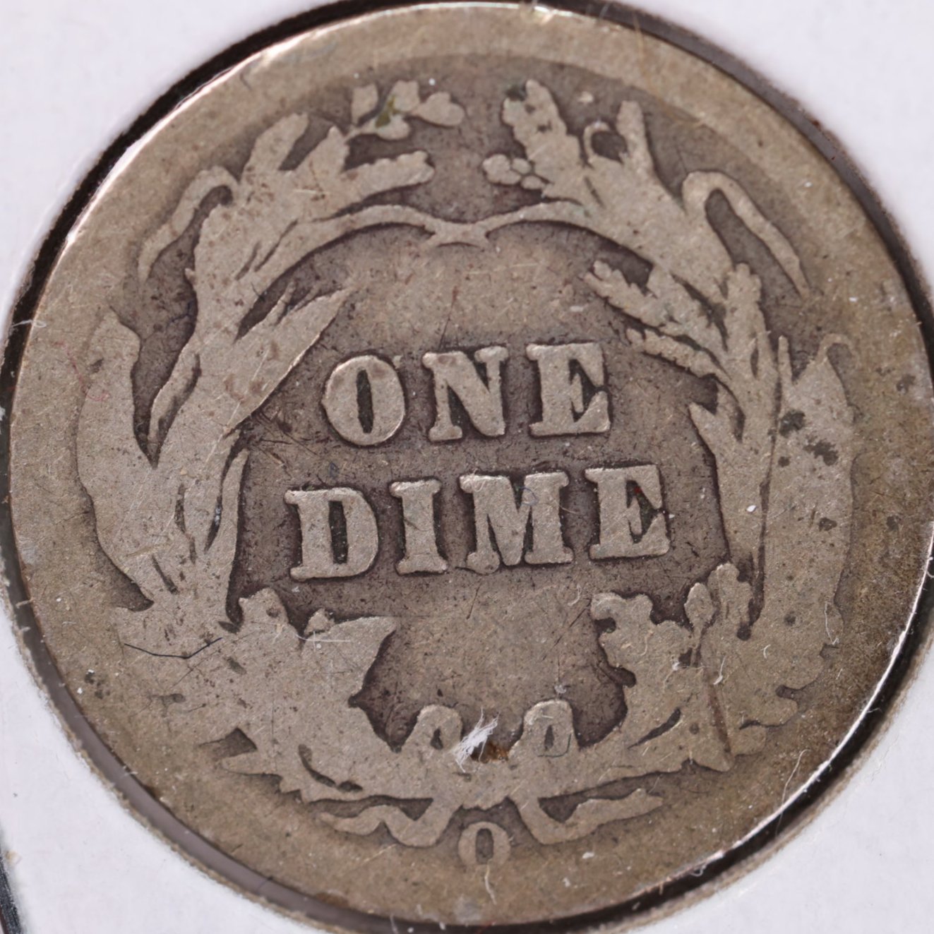 1901-O Barber Silver Dime, Good Circulated Coin, Store #d901N01