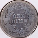 1901-O Barber Silver Dime, Good Circulated Coin, Store