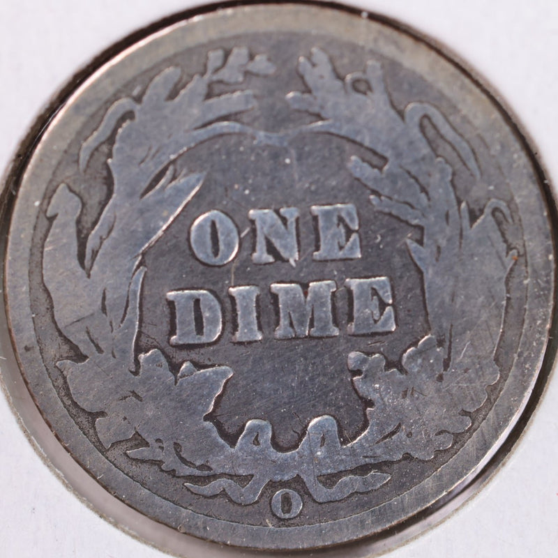 1901-O Barber Silver Dime, Good Circulated Coin, Store