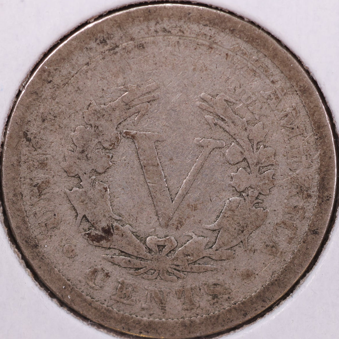 1904 Liberty Nickel, Good Circulated Coin. Store #12042