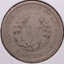 1904 Liberty Nickel, Very Good Circulated Coin. Store