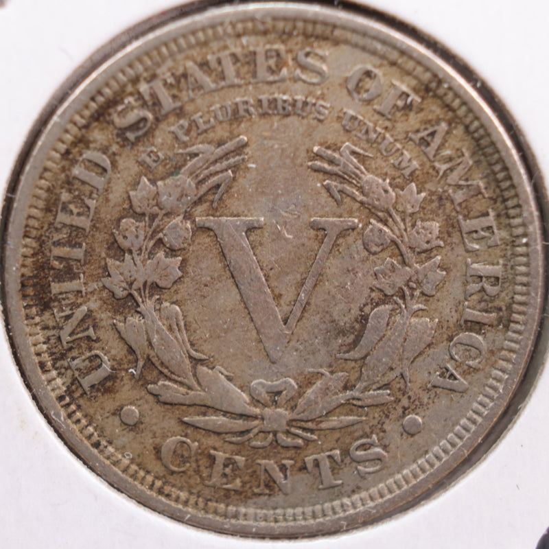 1908 Liberty Nickel, Fine+ Circulated Coin, Store