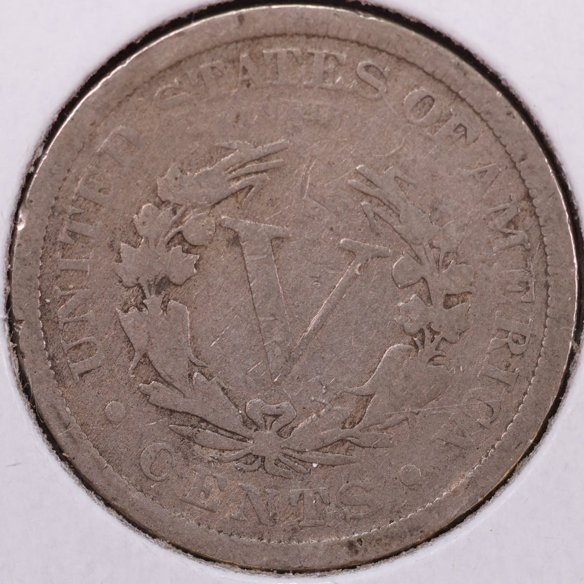 1905 Liberty Nickel, Good Circulated Coin. Store #12045