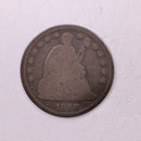 1858-O Seated Liberty Half Dime., Good Condition., Store Sale