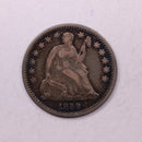 1859-O Seated Liberty Half Dime., X.F., Store Sale