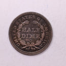 1859-O Seated Liberty Half Dime., X.F., Store Sale