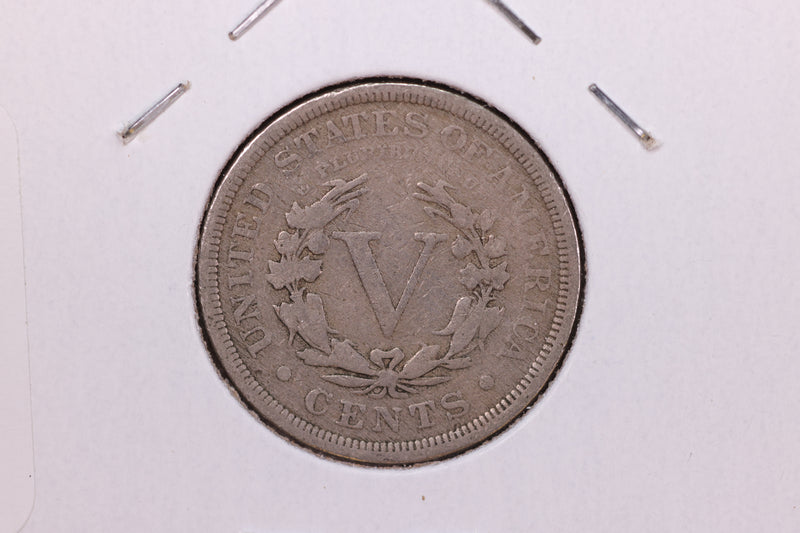 1905 Liberty Nickel, Affordable Circulated Coin. Store