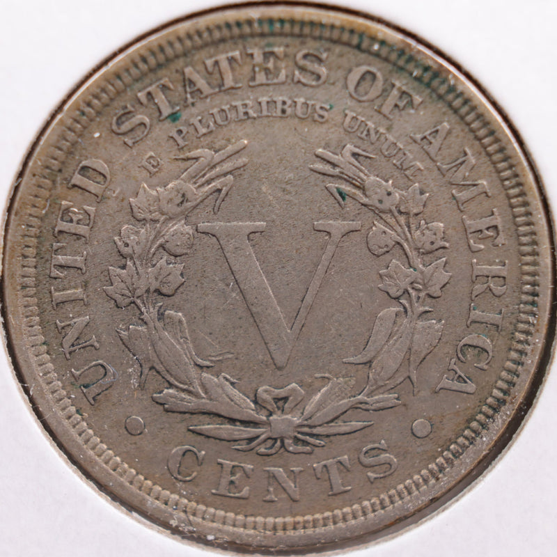 1910 Liberty Nickel, Very Fine+ Circulated Coin, Store