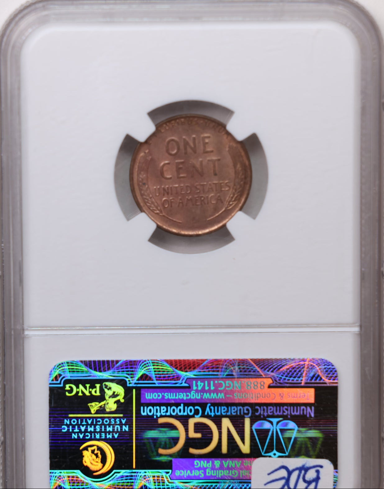 1931-S Lincoln Wheat Cents, NGC MS-63, Red/Brown, Store #CT1571.