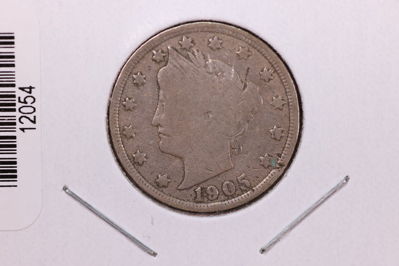 1905 Liberty Nickel, Affordable Circulated Coin. Store