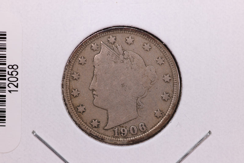 1906 Liberty Nickel, Affordable Circulated Coin. Store