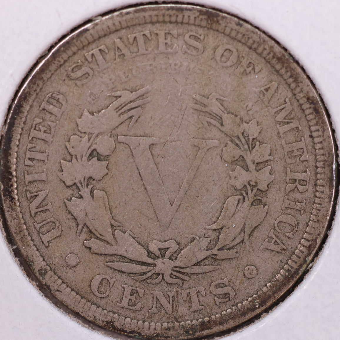1906 Liberty Nickel, Very Good Circulated Coin. Store #12058