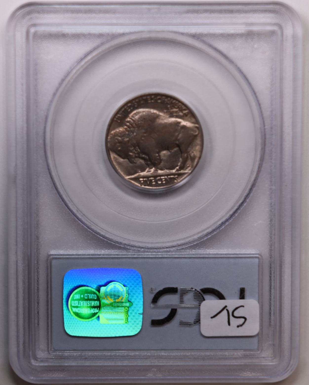 1916 Buffalo Nickel, Nice Strike, PCGS Graded MS-62, Store SALE #GNL059