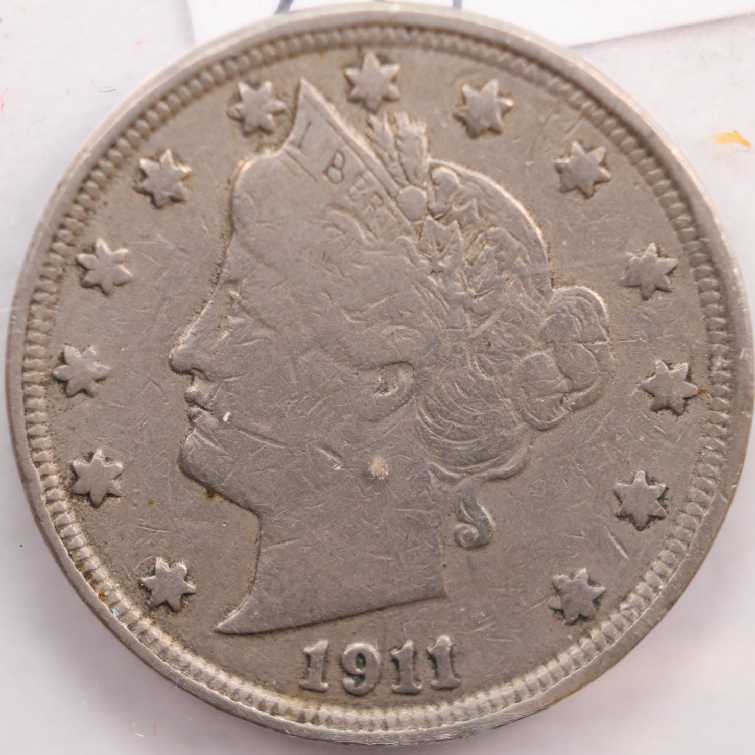 1911 Liberty Nickel, Fine Circulated Coin, Store #NL170