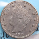 1911 Liberty Nickel, Mint Uncirculated Coin, Store