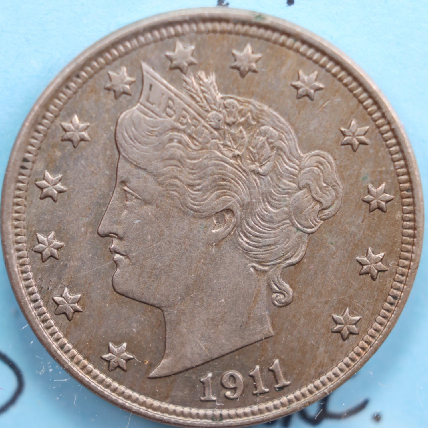 1911 Liberty Nickel, Mint Uncirculated Coin, Store #NL172