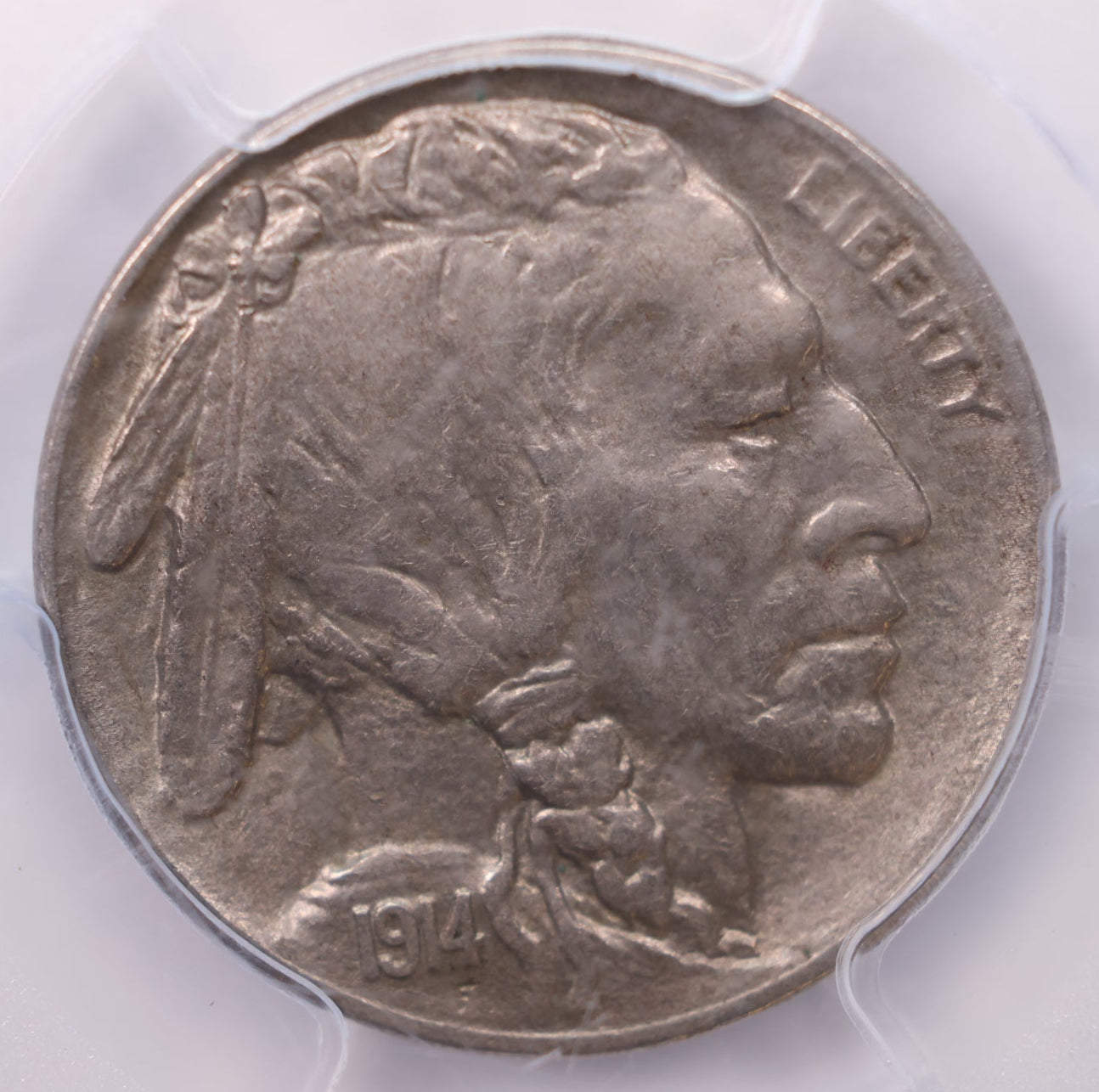1914-D Buffalo Nickel, Better Date, PCGS Graded AU-55, Store SALE #GNL061.