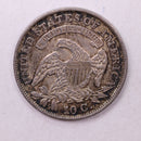 1830 Cap Bust Dime., Large 10C., A.U., Store Sale