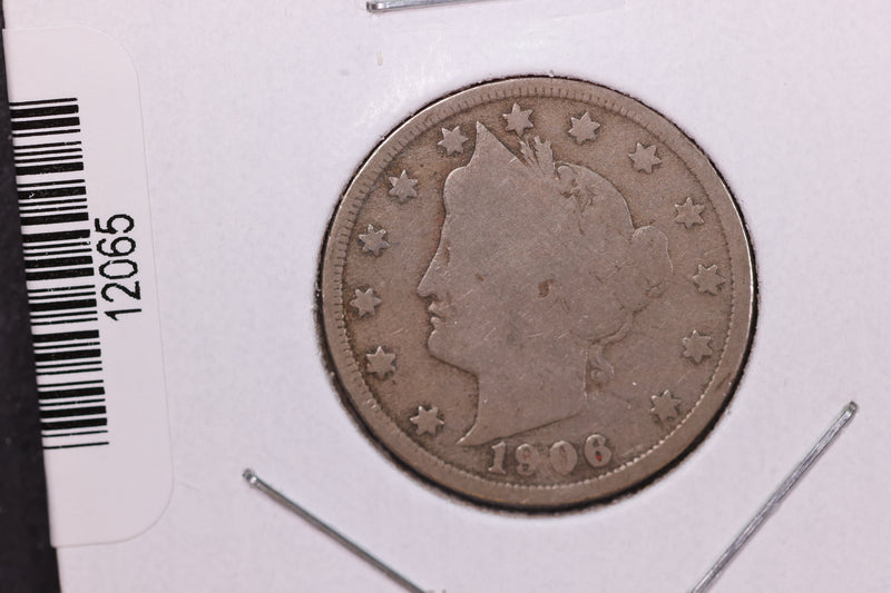 1906 Liberty Nickel, Affordable Circulated Coin. Store