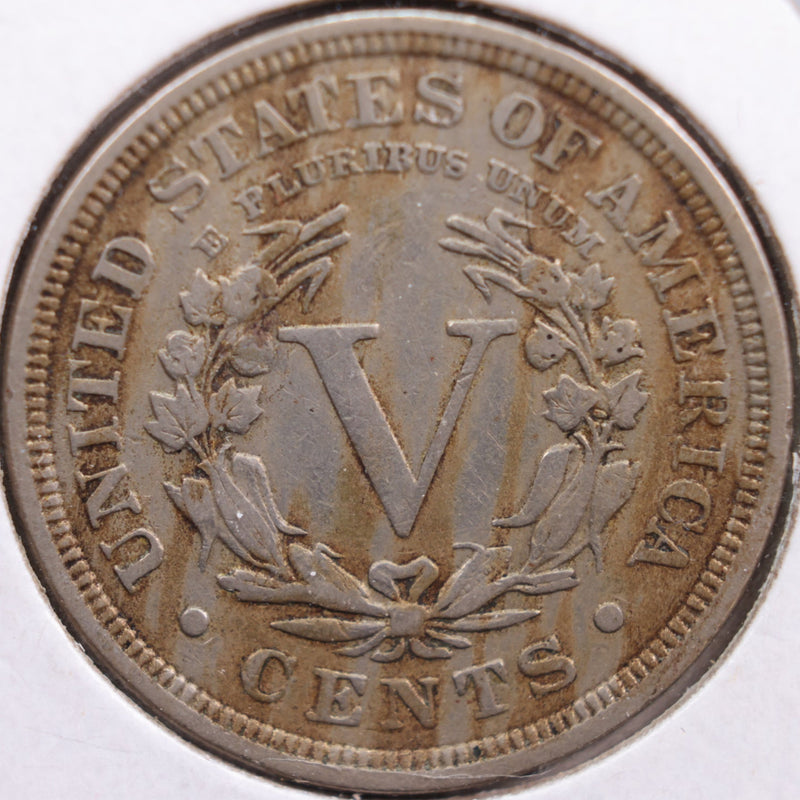 1911 Liberty Nickel, Fine Circulated Coin, Store