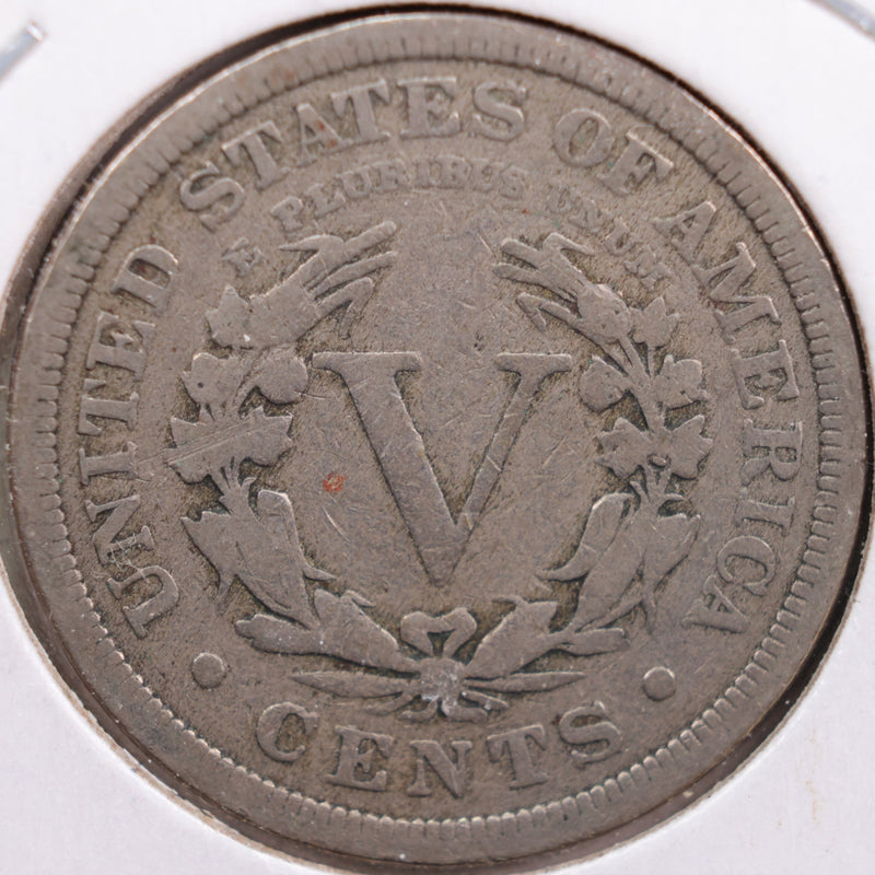 1912 Liberty Nickel, Very Good Circulated Coin, Store
